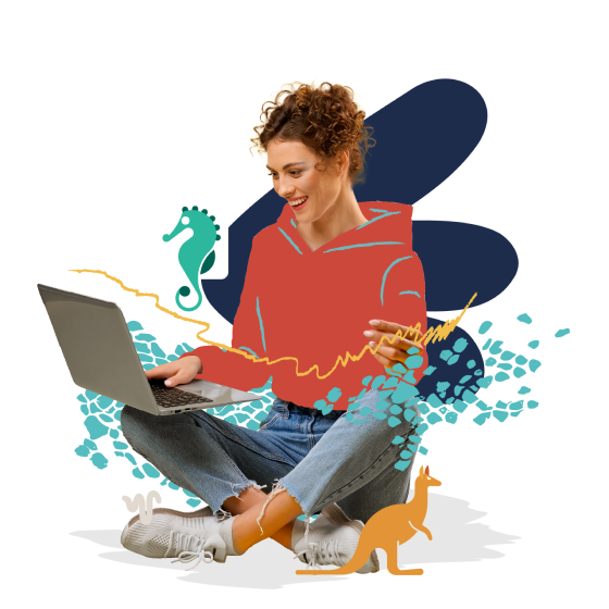 woman playing with totem cards